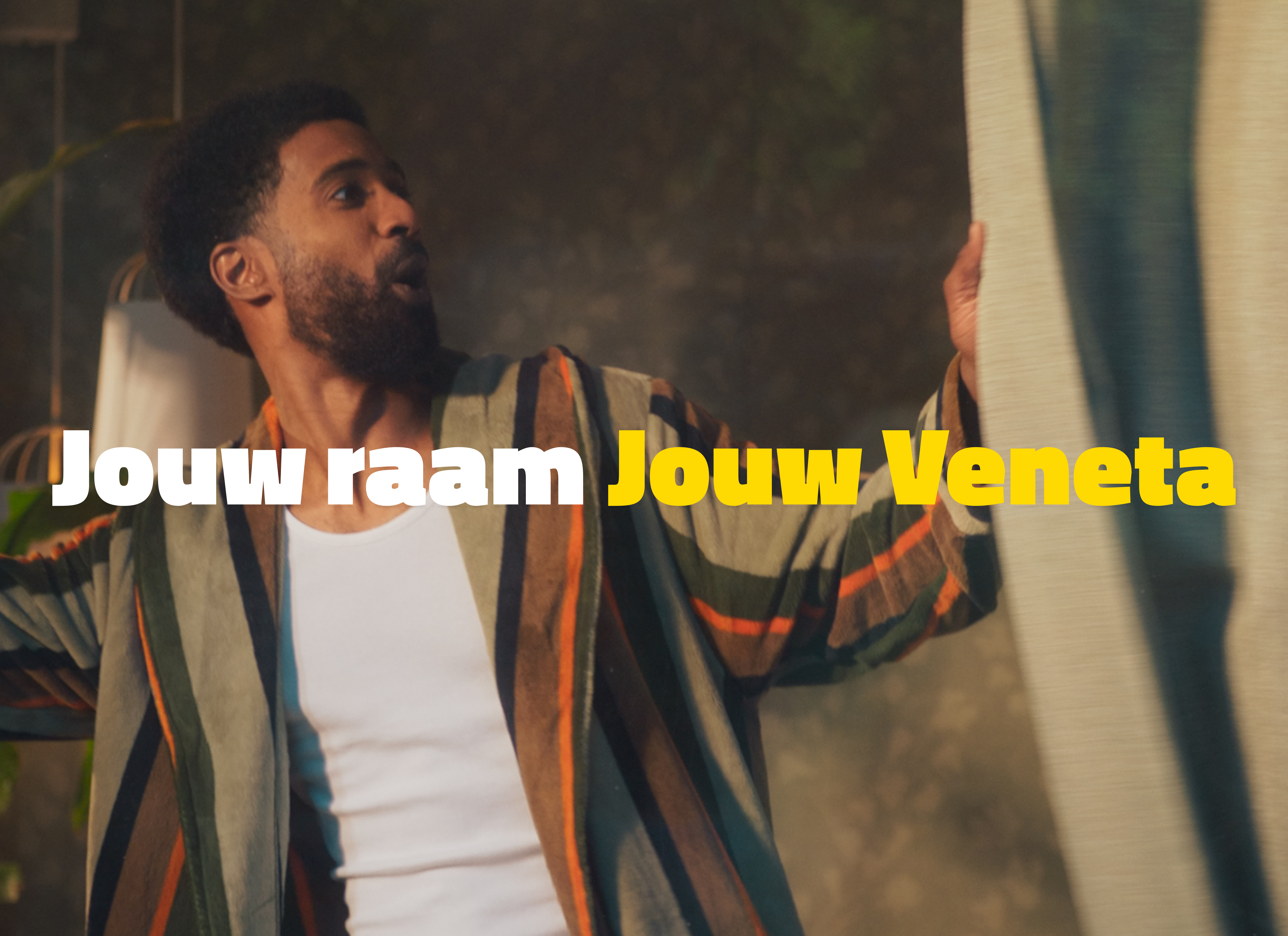 Still uit de tv-commercal van Veneta